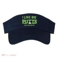 I Like Big Putts And I Cannot Lie Funny Golf Golfer Visor thumb 0