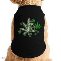 I Like Big Buds And I Cannot Lies Marijuana Leaf Smoker Doggie Tank thumb 0