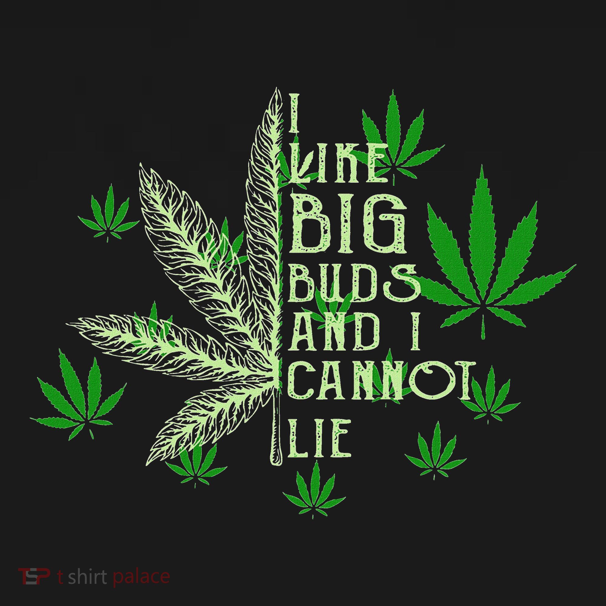 I Like Big Buds And I Cannot Lies Marijuana Leaf Smoker Long Sleeve Shirt
