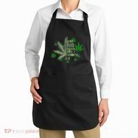 I Like Big Buds And I Cannot Lies Marijuana Leaf Smoker Apron thumb 2