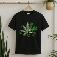 I Like Big Buds And I Cannot Lies Marijuana Leaf Smoker T-Shirt thumb 2