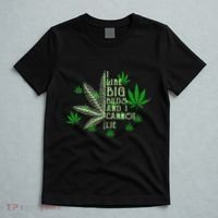 I Like Big Buds And I Cannot Lies Marijuana Leaf Smoker T-Shirt thumb 5