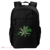I Like Big Buds And I Cannot Lies Marijuana Leaf Smoker Backpack thumb 0