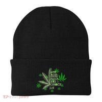 I Like Big Buds And I Cannot Lies Marijuana Leaf Smoker Beanie thumb 0