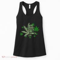I Like Big Buds And I Cannot Lies Marijuana Leaf Smoker Women's Tank Top thumb 0