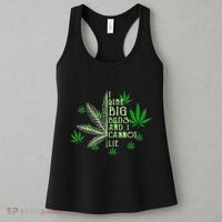 I Like Big Buds And I Cannot Lies Marijuana Leaf Smoker Women's Tank Top thumb 3