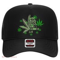 I Like Big Buds And I Cannot Lies Marijuana Leaf Smoker Hat thumb 0