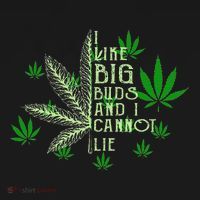 I Like Big Buds And I Cannot Lies Marijuana Leaf Smoker Visor thumb 3