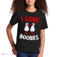 I Love Boobies Bird Funny Red Footed  Kids T-Shirt thumb 2