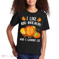 I Like Big Breasts And I Cannot Lie Thanksgiving Turkey Kids T-Shirt thumb 2