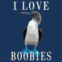 I Love Boobies Blue Footed Boobie Bird Hoodie thumb 7