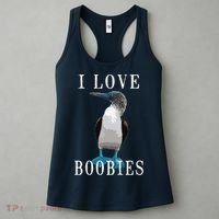 I Love Boobies Blue Footed Boobie Bird Women's Tank Top thumb 3
