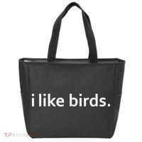 I Like Birds Tote Bag thumb 0