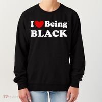 I Love Being Black I Like To Be Black Women's Sweatshirt thumb 0