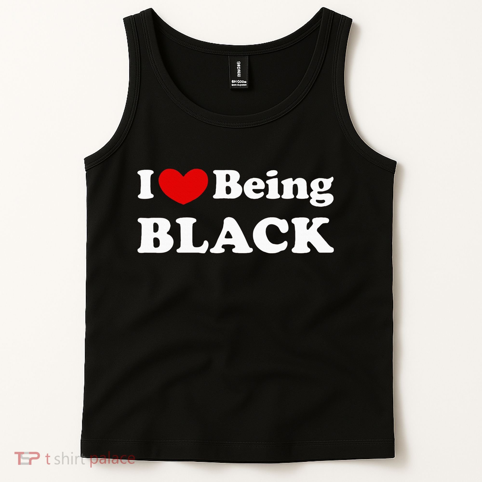 I Love Being Black I Like To Be Black Tank Top