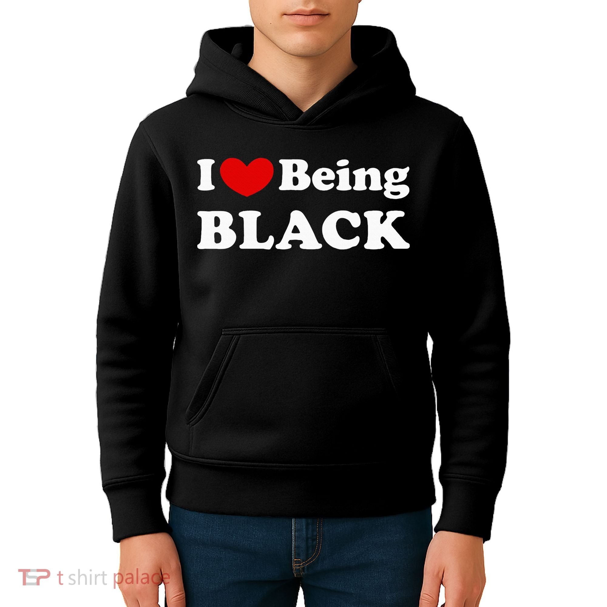 I Love Being Black I Like To Be Black Kids Hoodie