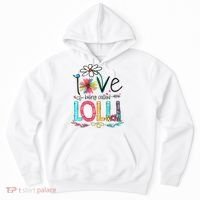 I Love Being Called Lolli Sunflower Mothers Day Hoodie thumb 0