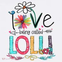 I Love Being Called Lolli Sunflower Mothers Day Mousepad thumb 1
