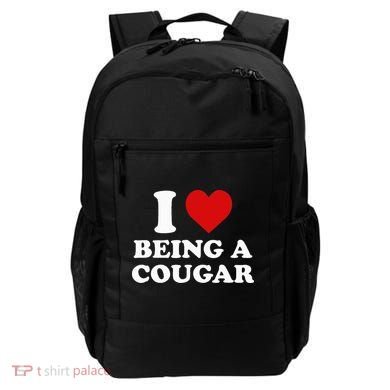 I Love Being A Cougar I Heart Being A Cougar  Backpack