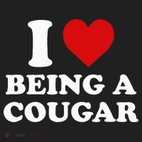I Love Being A Cougar I Heart Being A Cougar  Beanie thumb 2