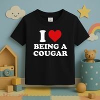 I Love Being A Cougar I Heart Being A Cougar  Toddler T-Shirt thumb 3
