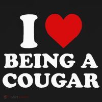 I Love Being A Cougar I Heart Being A Cougar  Visor thumb 3