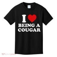I Love Being A Cougar I Heart Being A Cougar  Kids T-Shirt thumb 0