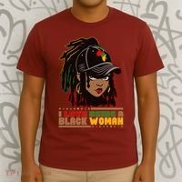I Love Being A Black Woman Celebrate Black History T-Shirt thumb 3