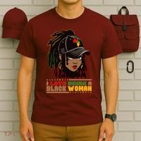 I Love Being A Black Woman Celebrate Black History T-Shirt thumb 6