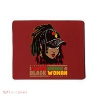 I Love Being A Black Woman Celebrate Black History Mousepad thumb 0