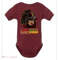 I Love Being A Black Woman Celebrate Black History Baby Bodysuit thumb 0