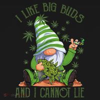 I Like Big Buds And I Cannot Lie Marijuana Cannabis Weed 420 Women's Hoodie thumb 2