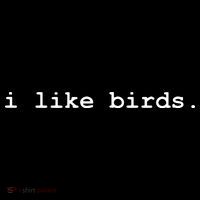 I Like Birds Minimalist Funny Sweatshirt thumb 3
