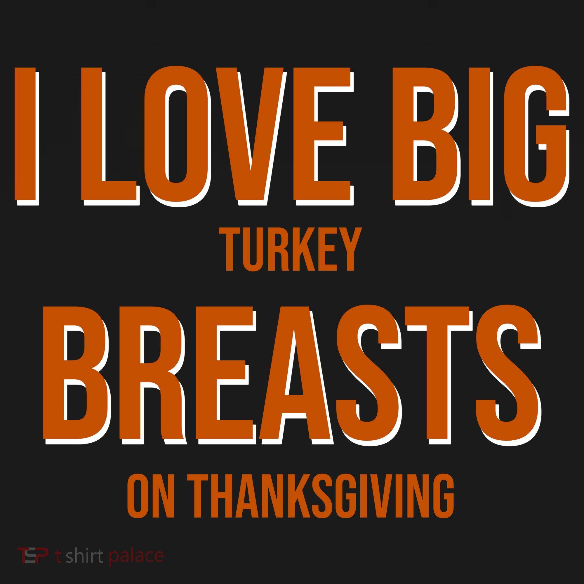 I Love Big Turkey Breasts On Thanksgiving Women's Tank Top