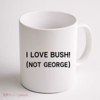 I Love Bush Not George Coffee Mug thumb 1