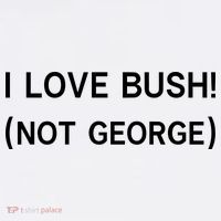 I Love Bush Not George Mousepad thumb 1