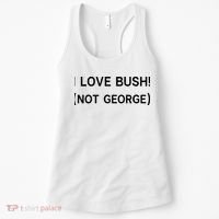 I Love Bush Not George Women's Tank Top thumb 0