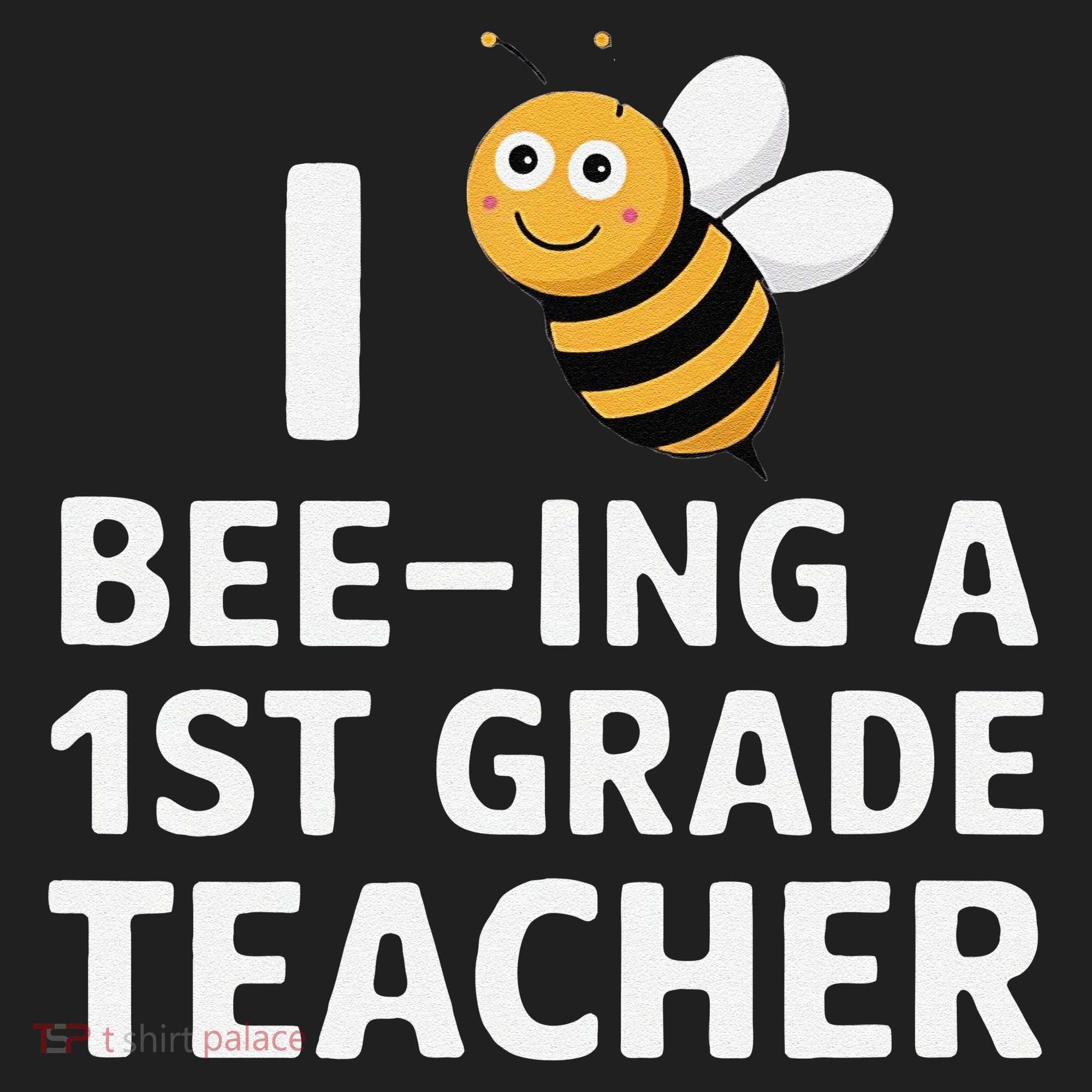 I Love Bee-Ing A 1st Grade Teacher Honey Bee Job Profession Hat