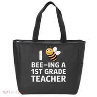 I Love Bee-Ing A 1st Grade Teacher Honey Bee Job Profession Tote Bag thumb 0