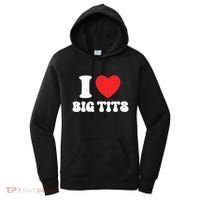 I Love Big Tits Funny Titties Boobs Lesbian Bachelor Party Women's Hoodie thumb 0