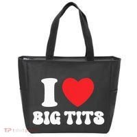 I Love Big Tits Funny Titties Boobs Lesbian Bachelor Party Tote Bag thumb 0