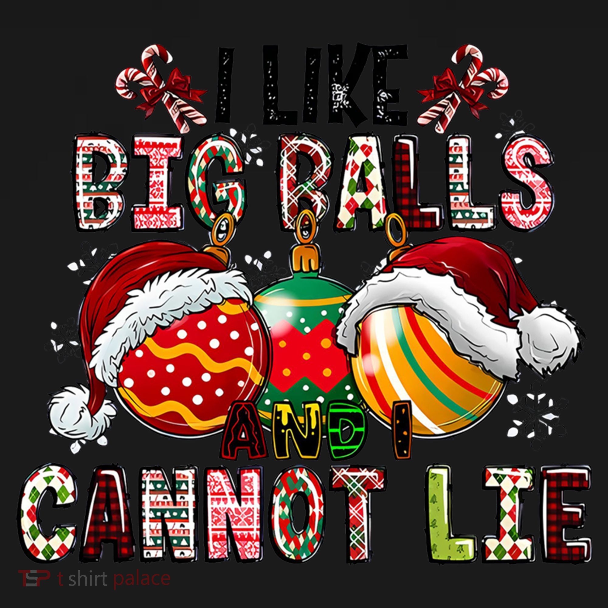 I Like Big Balls And Cannot Lie Funny Christmas Funny Gift Ornament