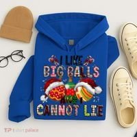 I Like Big Balls And Cannot Lie Funny Christmas Funny Gift Hoodie thumb 4