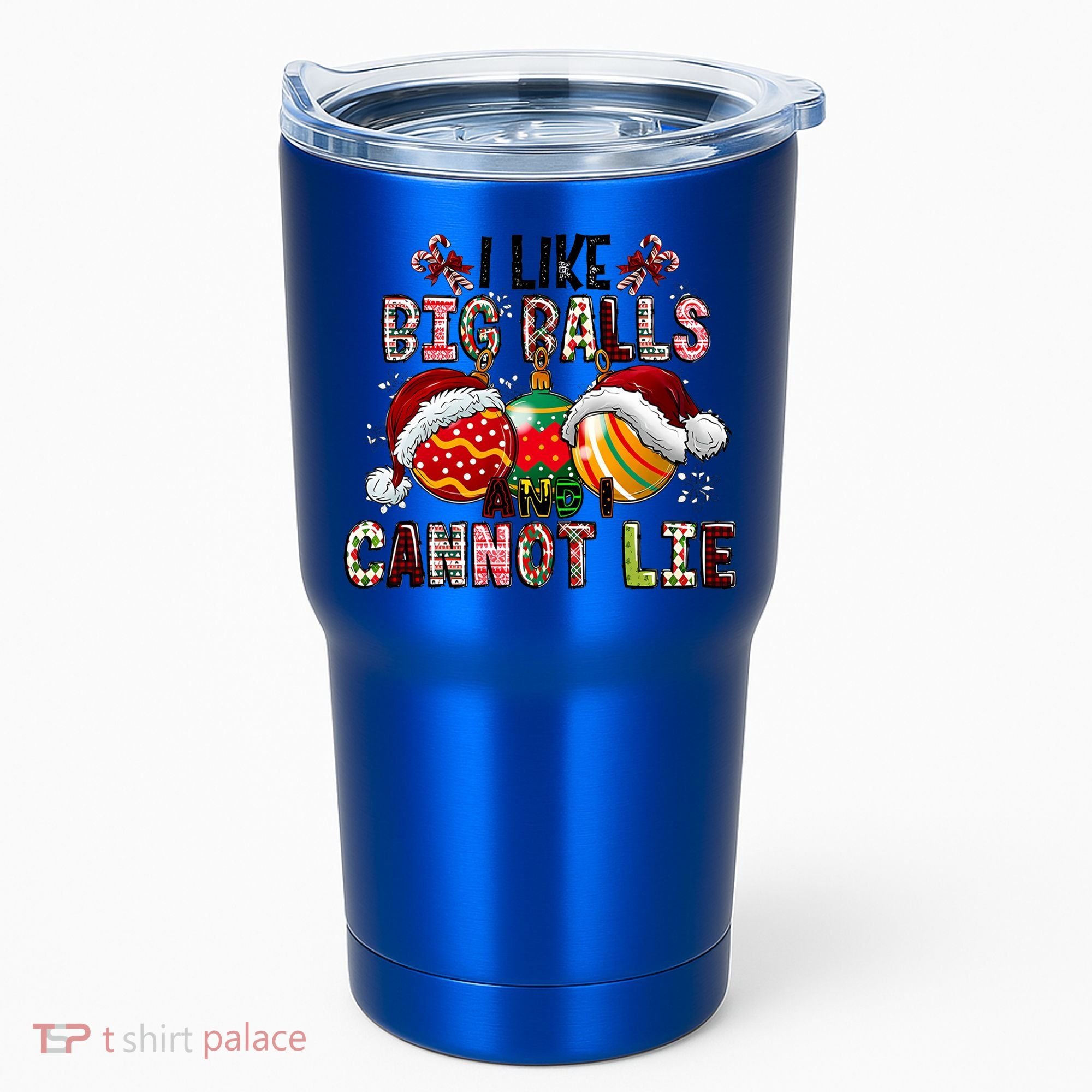 I Like Big Balls And Cannot Lie Funny Christmas Funny Gift Tumbler