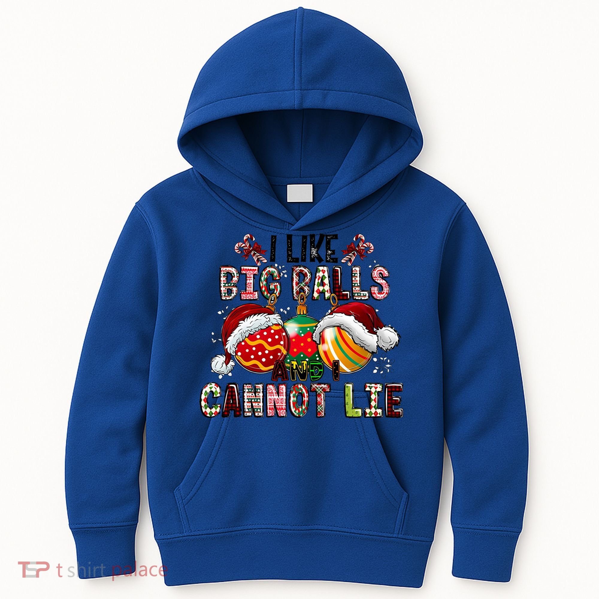 I Like Big Balls And Cannot Lie Funny Christmas Funny Gift Kids Hoodie