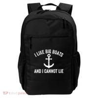 I Like Big Boats And I Cannot Lie Gift Backpack thumb 0