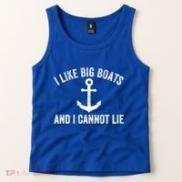 I Like Big Boats And I Cannot Lie Gift Tank Top thumb 2