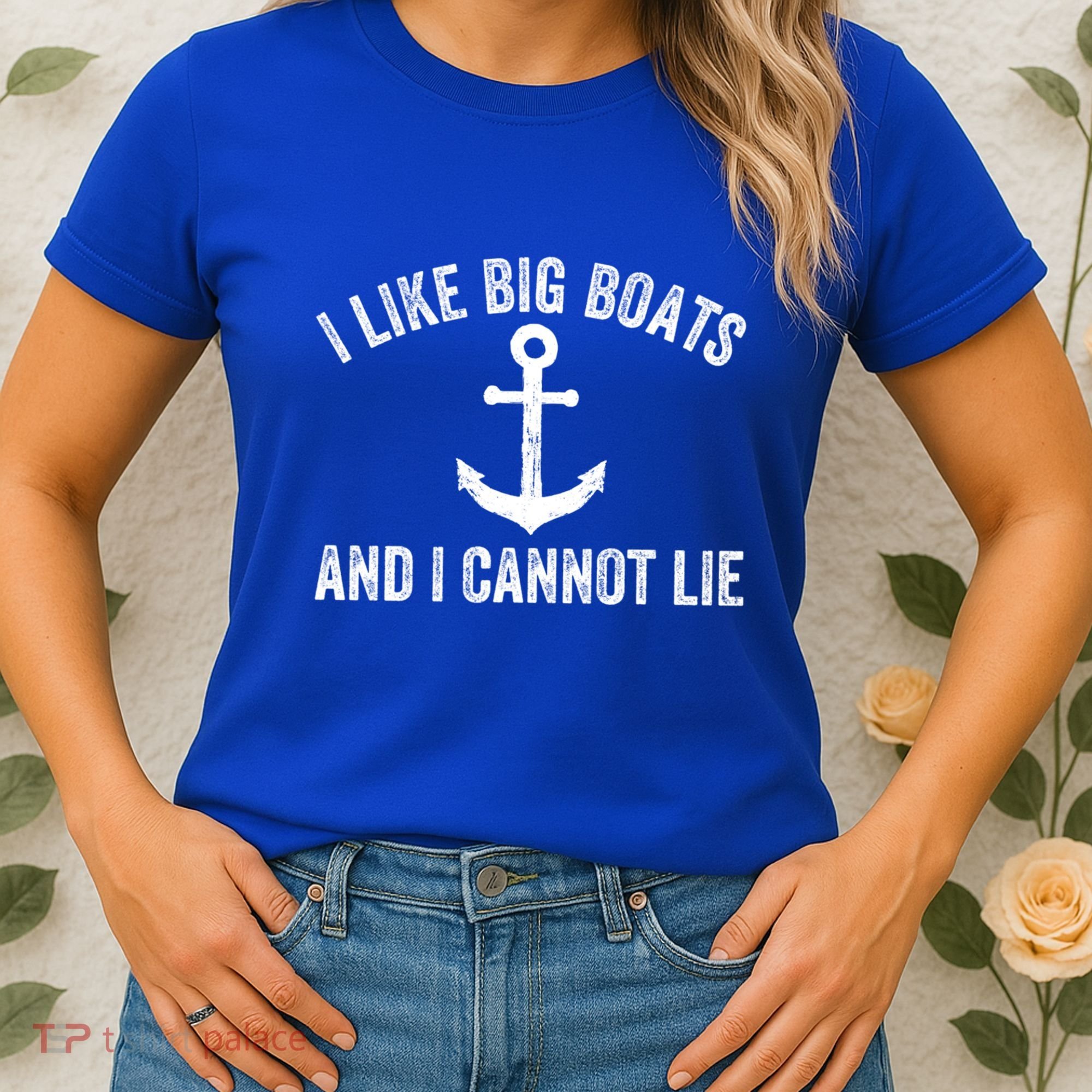 I Like Big Boats And I Cannot Lie Gift Women's T-Shirt