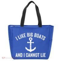 I Like Big Boats And I Cannot Lie Gift Tote Bag thumb 0