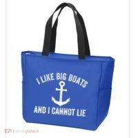 I Like Big Boats And I Cannot Lie Gift Tote Bag thumb 3